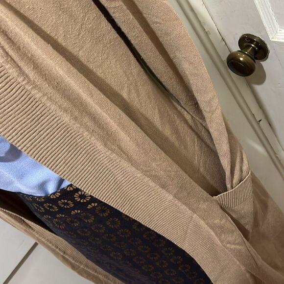 Perfect Tunic Length Camel Cardigan BYdesign Womens size XL - Picture 6 of 8